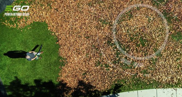 Usi del soffiatore a batteria durante tutto l'anno