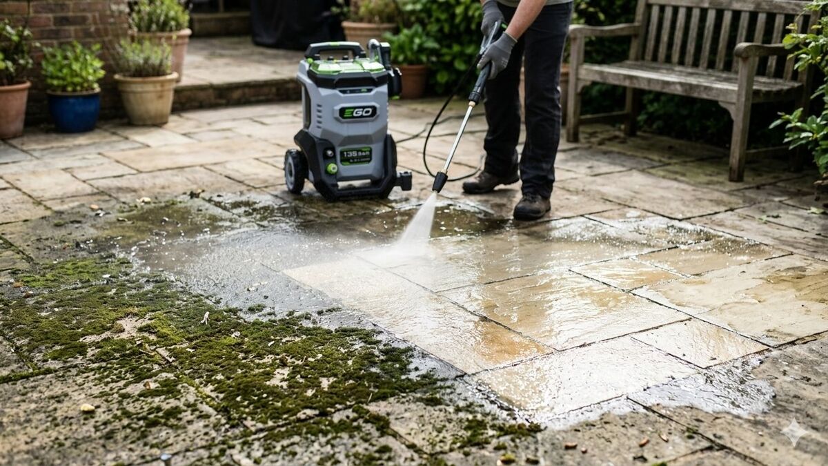 Come pulire le lastre del patio (consigli per alghe, muschio e macchie)